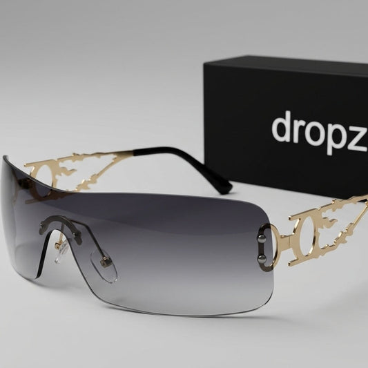 Lunettes Carrées Oversize Y2K — L'Aesthetic des Années 2000 💅