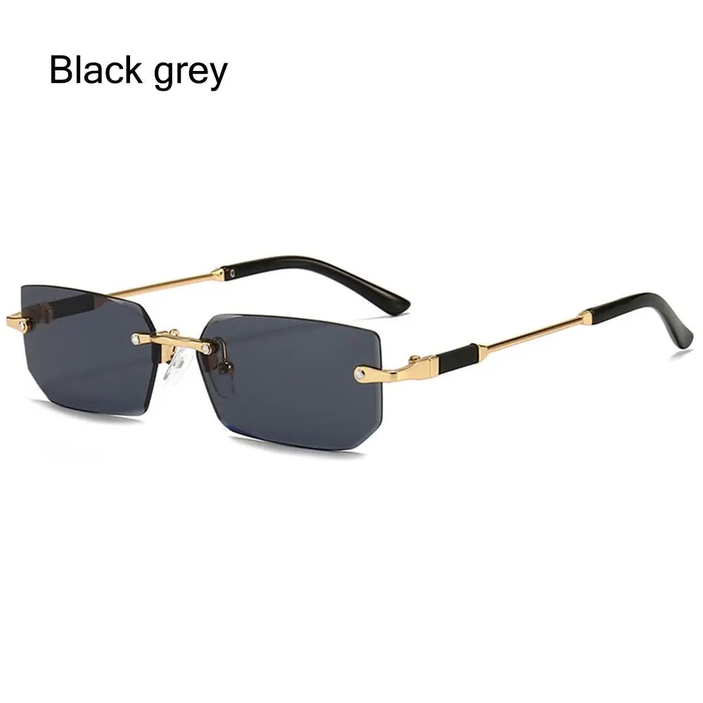 Lunettes Monture Dorée Style Luxe — UV400 Protection ✨