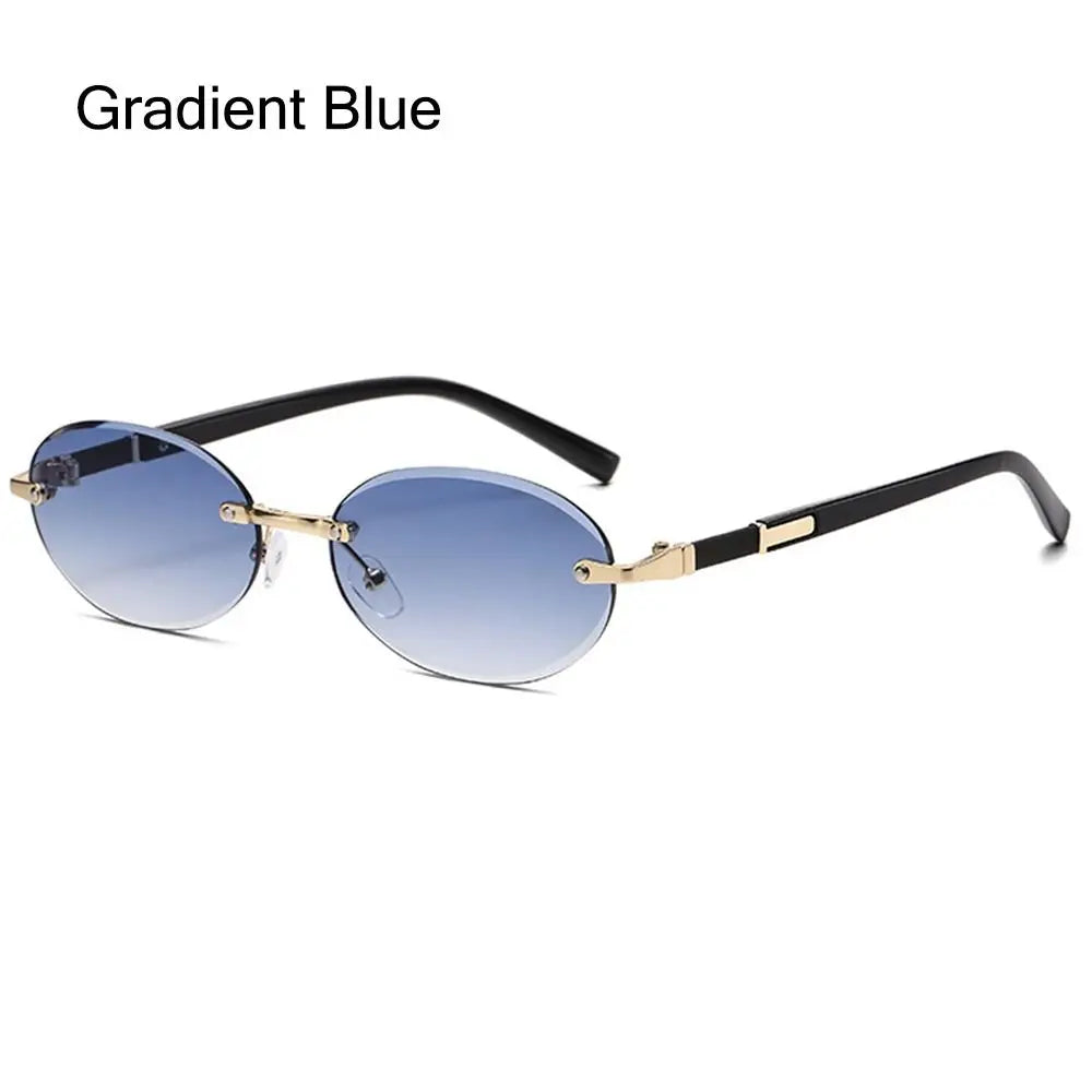 Lunettes Monture Dorée Style Luxe — UV400 Protection ✨