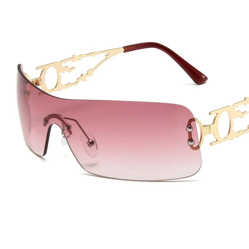 Lunettes Carrées Oversize Y2K — L'Aesthetic des Années 2000 💅