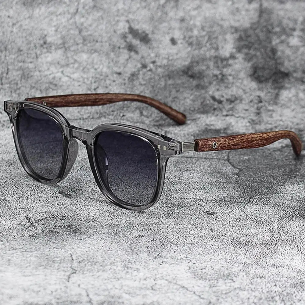 Lunettes Monture Dorée Style Luxe — UV400 Protection ✨