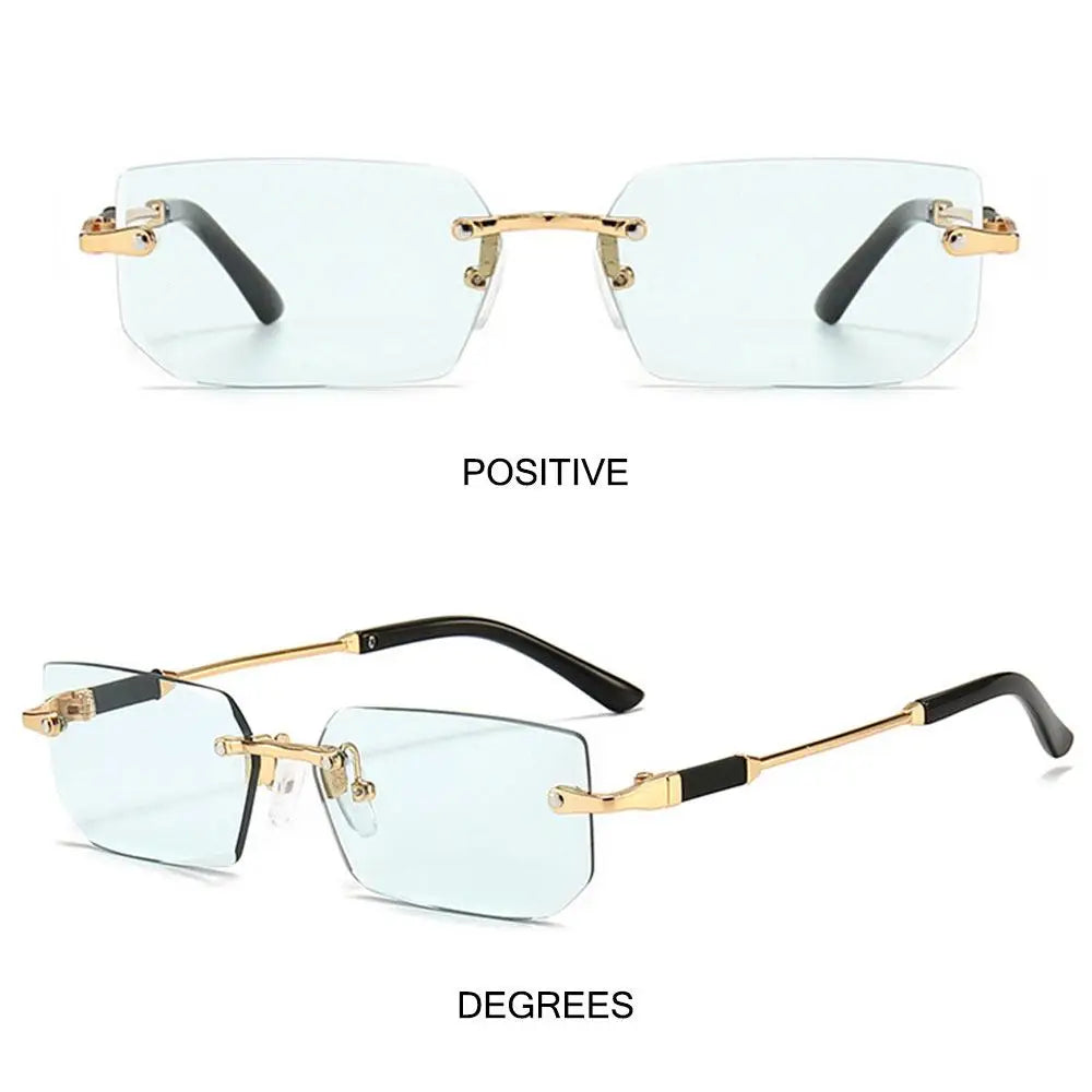 Lunettes Monture Dorée Style Luxe — UV400 Protection ✨