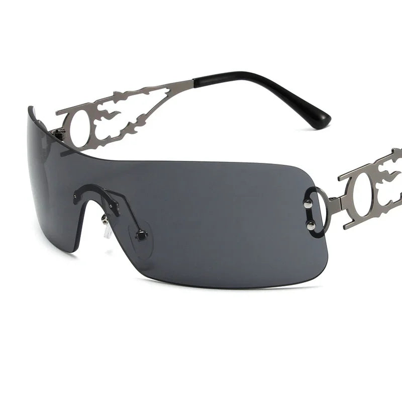 Lunettes Carrées Oversize Y2K — L'Aesthetic des Années 2000 💅
