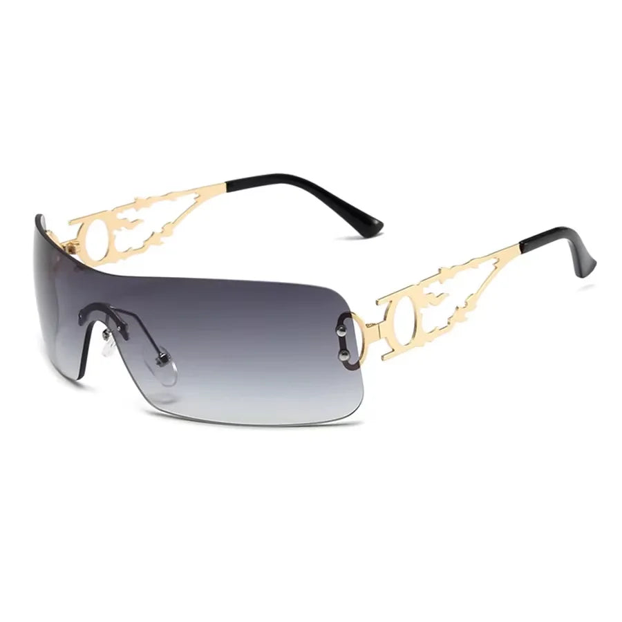 Lunettes Carrées Oversize Y2K — L'Aesthetic des Années 2000 💅