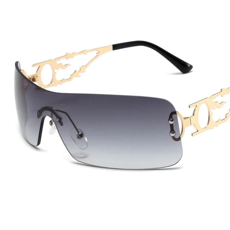 Lunettes Carrées Oversize Y2K — L'Aesthetic des Années 2000 💅