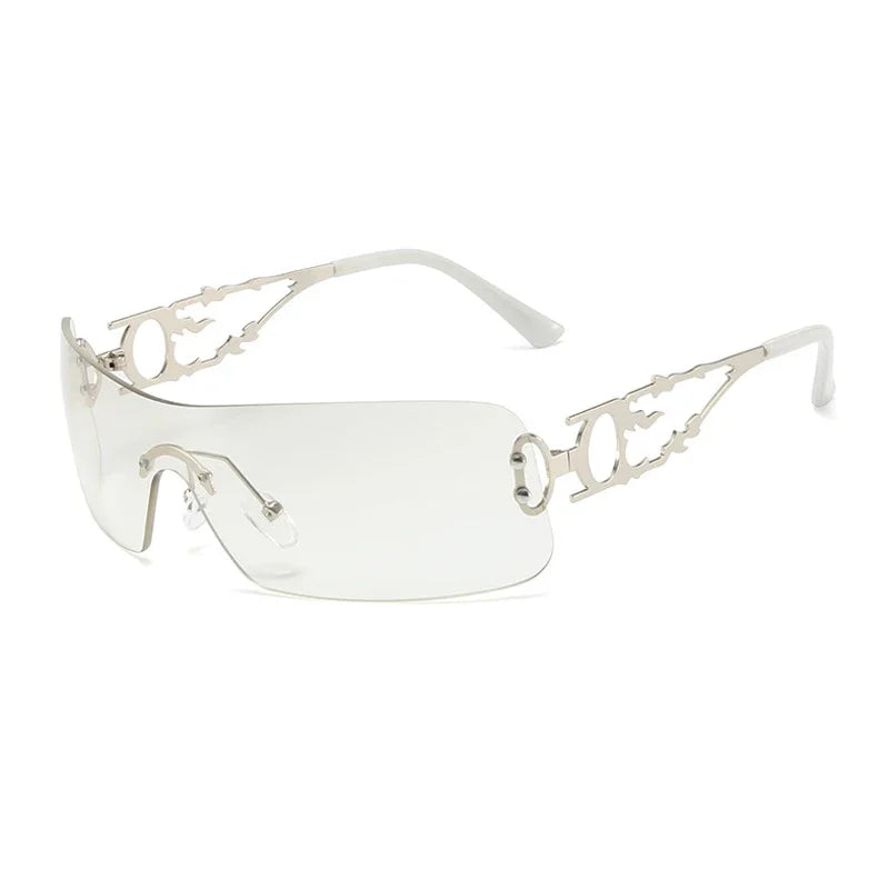 Lunettes Carrées Oversize Y2K — L'Aesthetic des Années 2000 💅