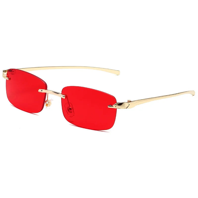 Lunettes Sans Monture Style Luxe — 16 Coloris UV400 ✨