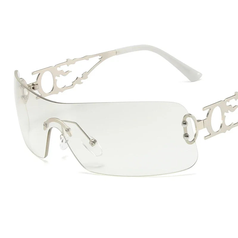 Lunettes Carrées Oversize Y2K — L'Aesthetic des Années 2000 💅